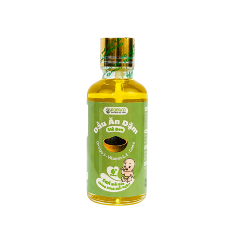 Dầu Ăn Dặm ANPASO - Mè Đen 50ml