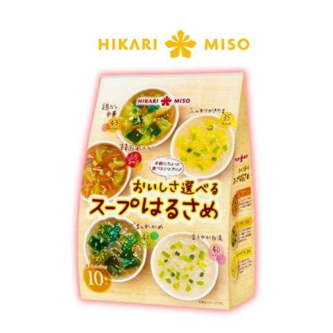 Miến Ăn Liền Ngũ Vị Nhật Bản Hikari Miso Cho Bé Từ 1 Tuổi ( 10 gói x 5 vị ) 