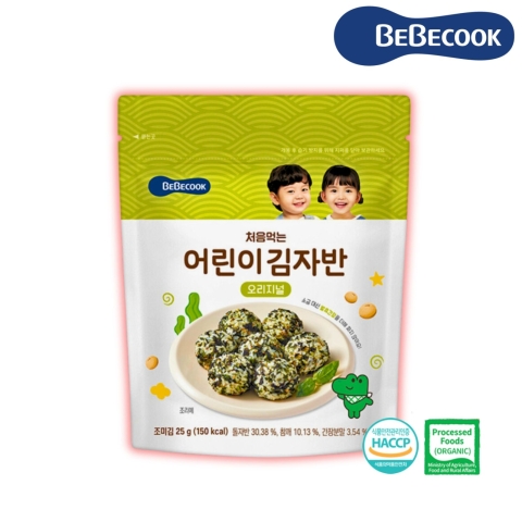 Rong Biển Rắc Cơm Vị Truyền Thống BEBECOOK Hàn Quốc Cho Bé Gói 25g