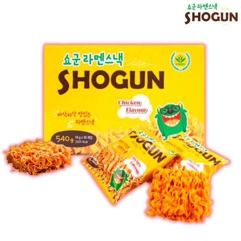 Snack Mì Tôm Trẻ Em Ăn Liền SHOGUN Hàn Quốc Vị Gà Phô Mai Cho bé Từ 1 Tuổi