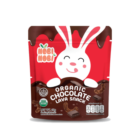 Bánh Snack Socola Hữu Cơ Nobi Nobi Vị Truyền Thống Túi 20g  Hữu Cơ - Cho Bé từ 18M+