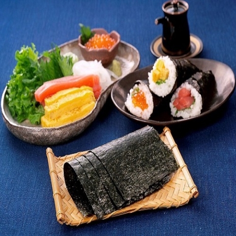 Rong Biển Sấy Khô Tẩm Vị Ăn Liền Pakutto Nori Nhật Bản Hộp 80 Miếng