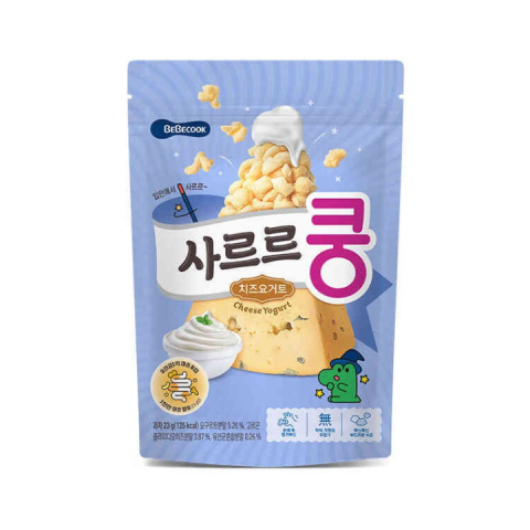 Bánh bỏng Vi Sinh BEBECOOK Hàn Quốc STEP 2 Bổ Sung LỢI KHUẨN Cho Bé Từ 1 Tuổi- Vị Phô Mai