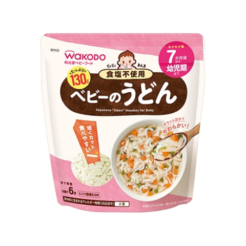 Mì Somen Udon Nui Wakodo Gói 130g Cho Bé Ăn Dặm Từ 7M 