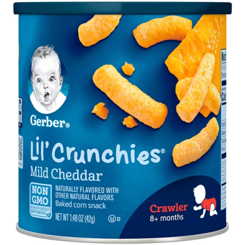 Bánh Gạo Ăn Dặm Gerber Mỹ Lùn ( Dạng Que ) Cho Bé  2 phân loại: Phô Mai, Rau Củ