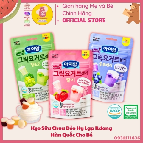 Kẹo sữa chua dẻo cho bé
