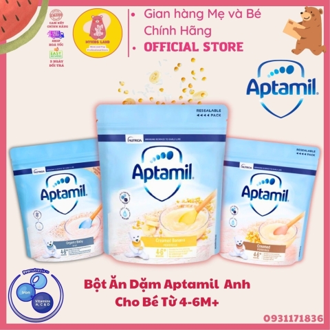 Bột ăn dặm aptamil